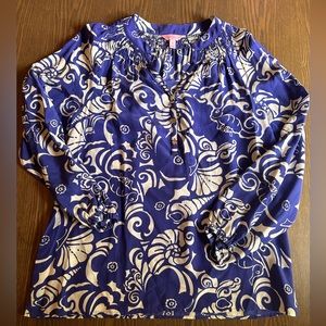 Lilly Pulitzer Elsa Silk Top
